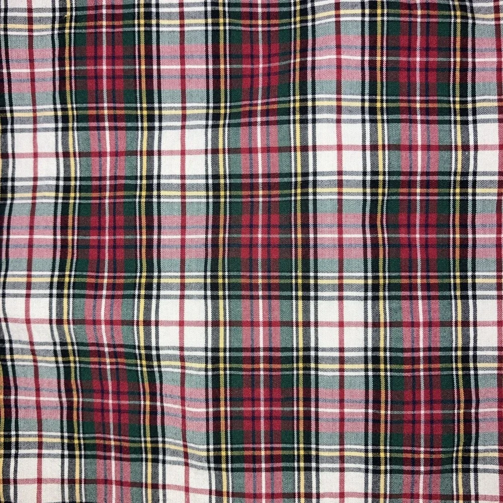 Polo Ralph Lauren Shirt Mens Medium M Custom Fit Plaid Button Down Long‎ Sleeve
